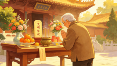 文明祭祀颂