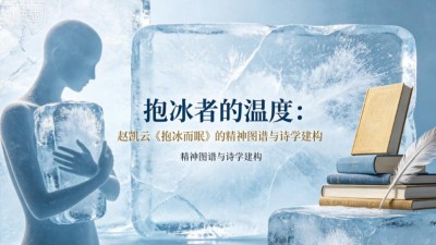 抱冰者的温度：赵凯云《抱冰而眠》的精神图谱与诗学建构