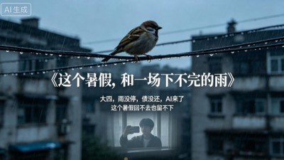 小说：这个暑假，和一场下不完的雨
