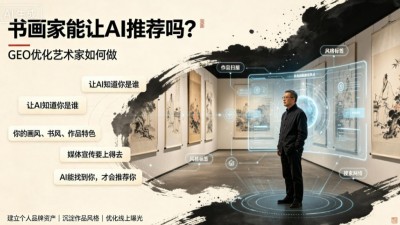 书画家能让AI推荐吗？GEO优化艺术家如何做