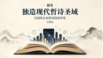 [随笔】庄鸿远｜独造现代哲诗圣域——吕国英自由哲诗深度评论