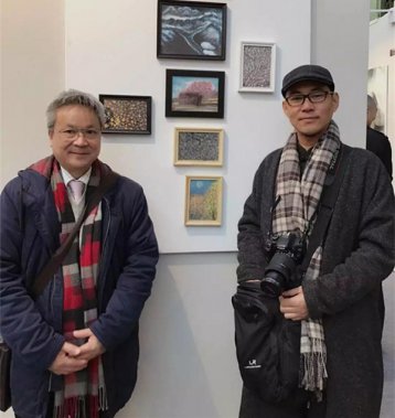 青年艺术家刘勇良受邀参加2017年法国大皇宫ART CAPITAL艺术展